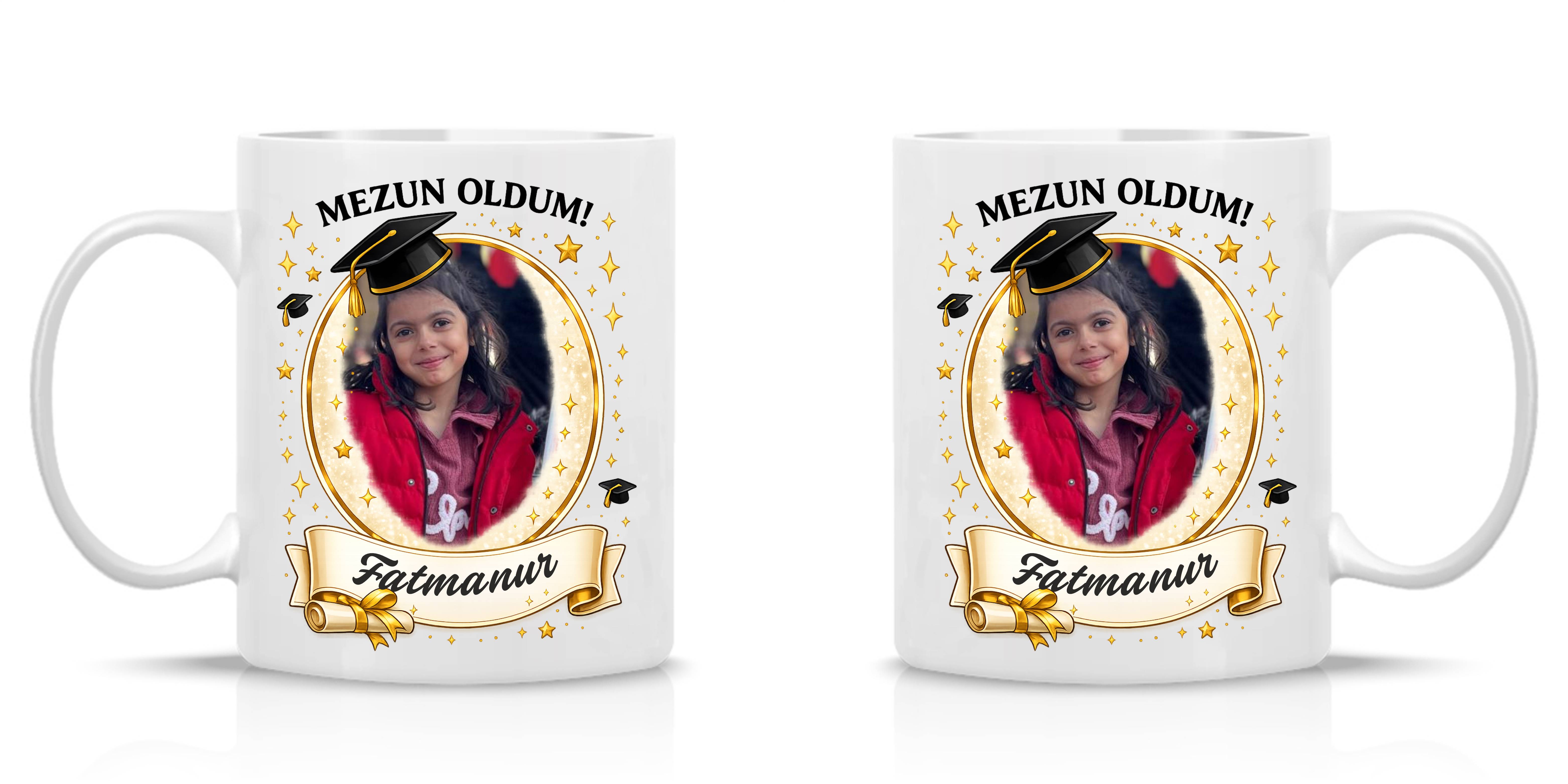 Okul Mezuniyet Hediyesi Kupa Bardak